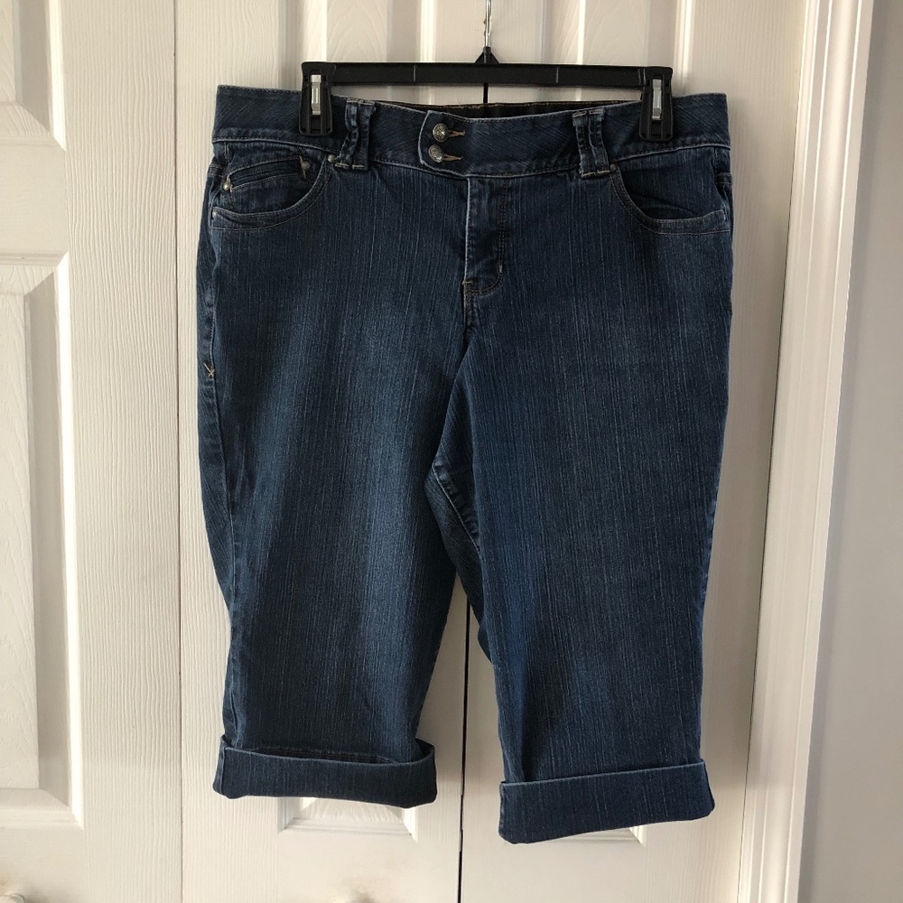 Lane Bryant Bermudas, 16, Elastic waist